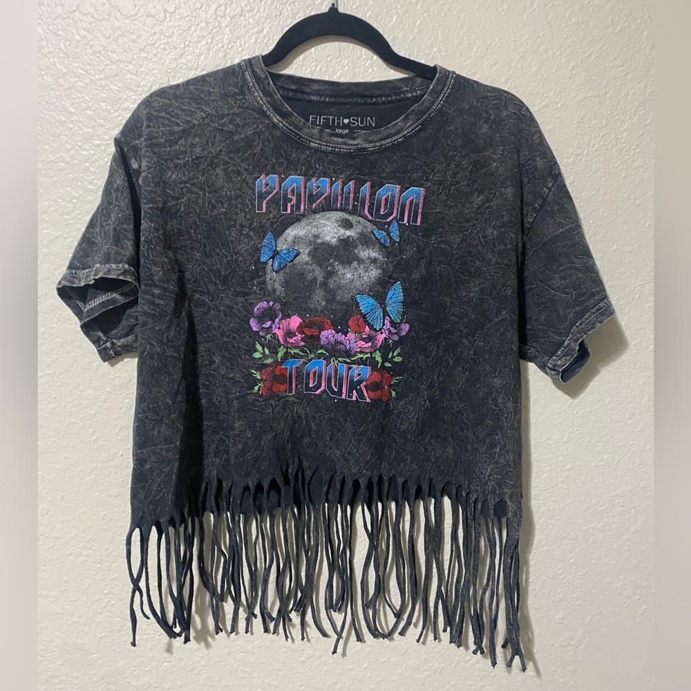 Fifth Sun Black Fringe Pavilion Tour Tee